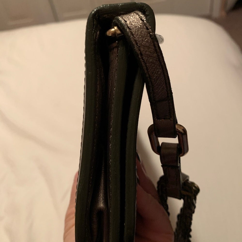 💯 Burberry Leather Clutch Pewter - Picture 5 of 8